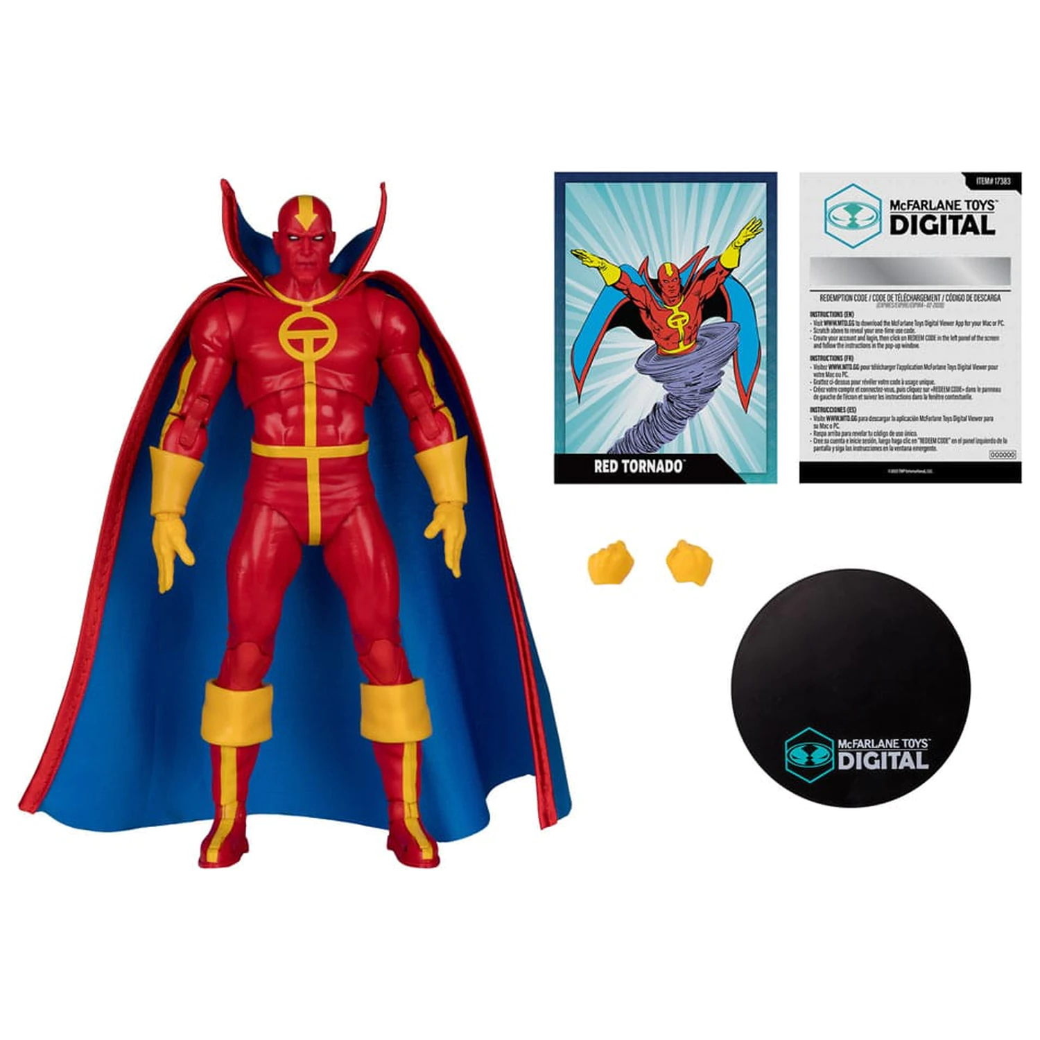 DC Direct McFarlane Toys Digitalna akcijska figura Red Tornado (Bronze Age) 18 cm fotografija proizvoda
