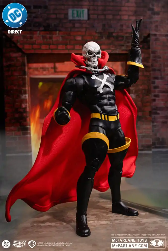 DC Direct Action Figura Mr Bones (Infinity Inc #16) (Gold Label) 18 cm fotografija proizvoda