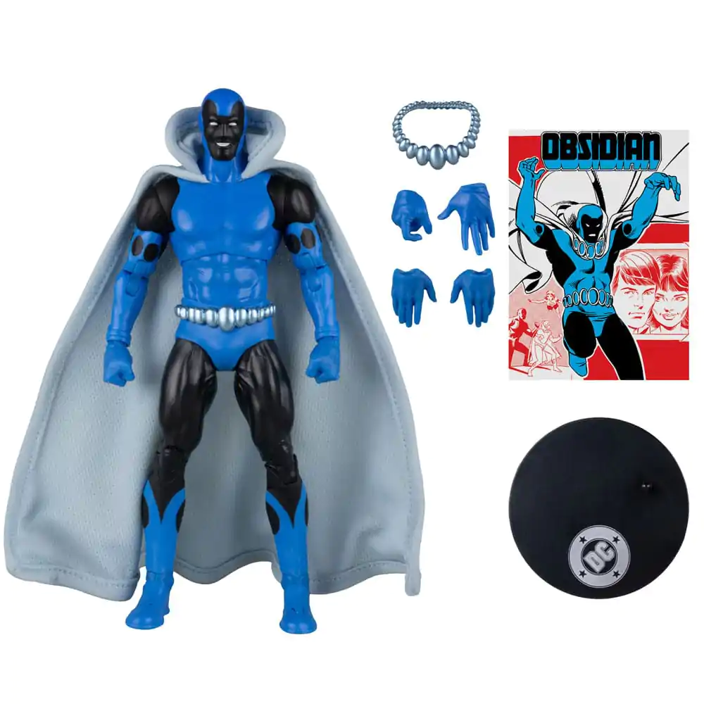 DC Direct Akcijska figura Obsidian (Infinity Inc #16) (Chase) (Gold Label) 18 cm fotografija proizvoda