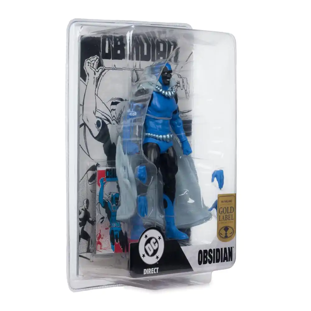 DC Direct Akcijska figura Obsidian (Infinity Inc #16) (Chase) (Gold Label) 18 cm fotografija proizvoda