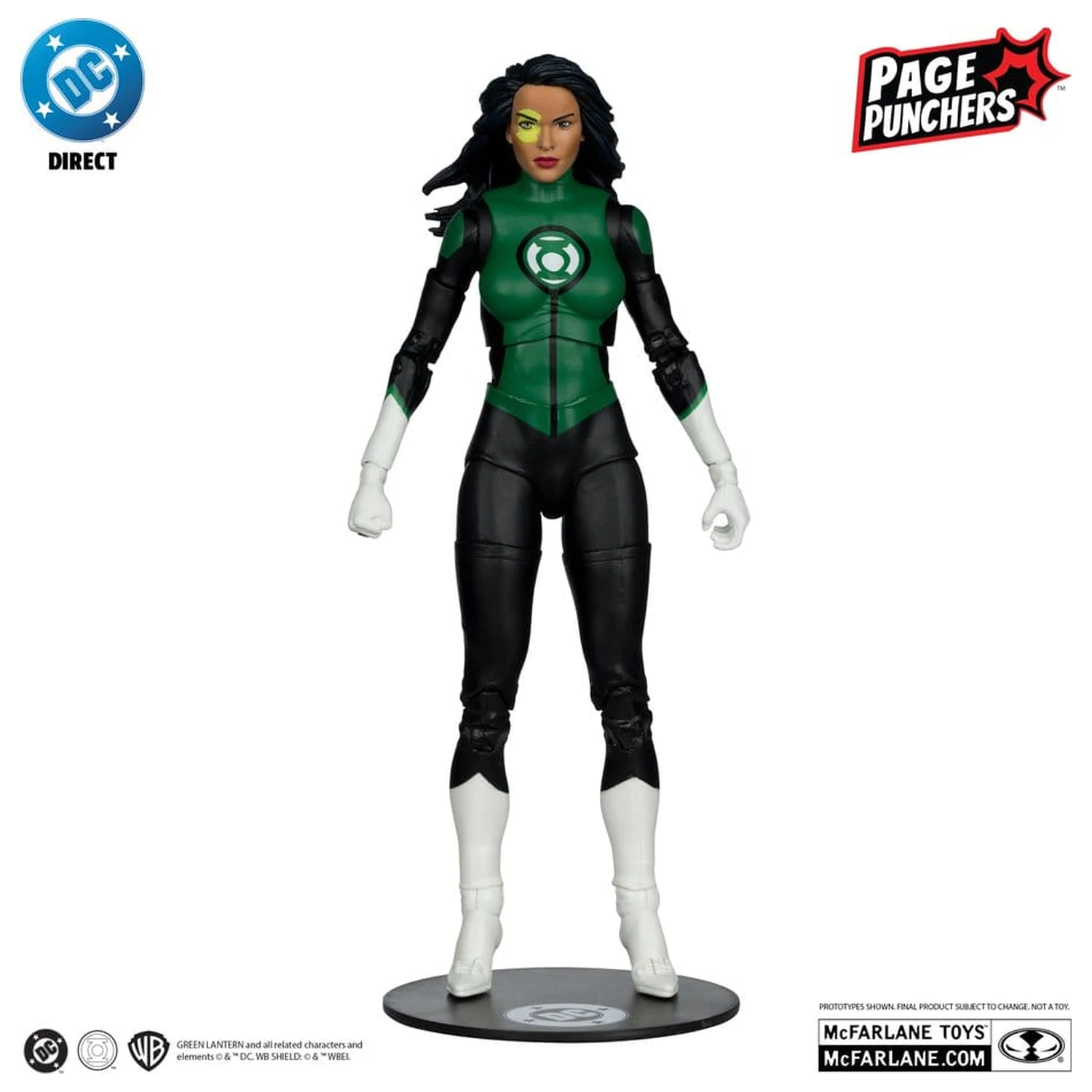 DC Direct Page Punchers akcijska figura Jessica Cruz (Green Lanterns # 48) (Red Platinum Edition) 18 cm fotografija proizvoda