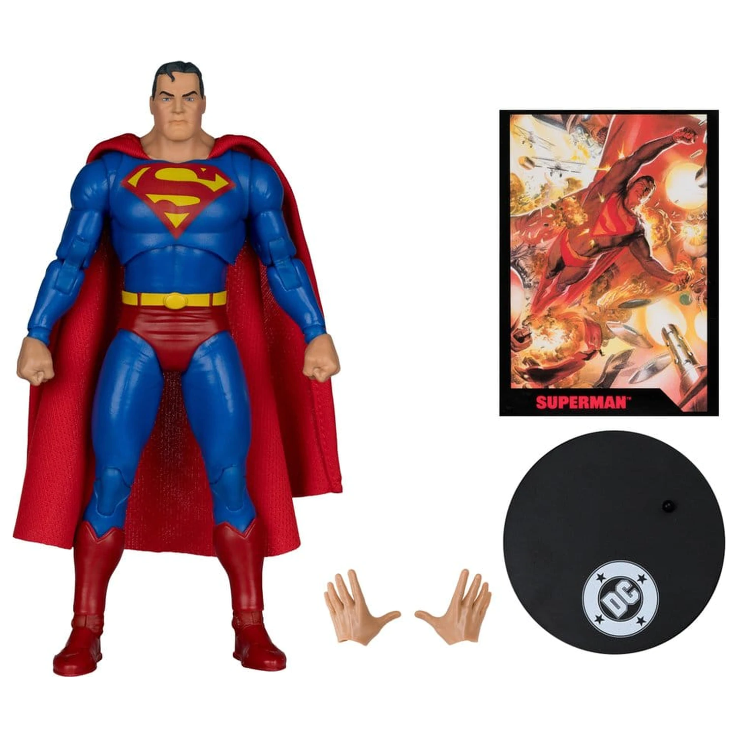 DC Direct Page Punchers akcijska figura Superman (Justice #1) (Red Platinum Edition) 19 cm fotografija proizvoda