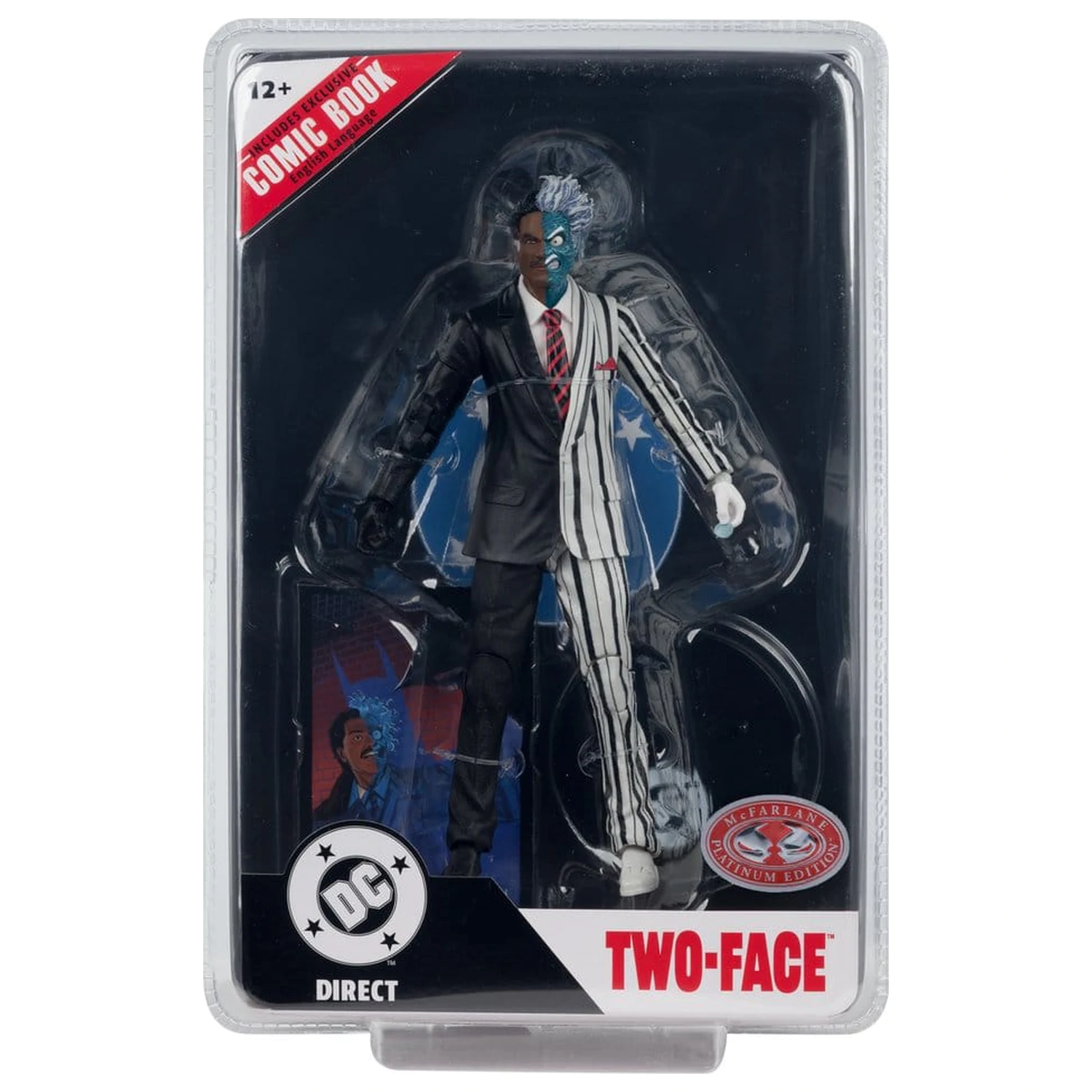 DC Direct Page Punchers akcijska figura Two-Face (Batman 89) (Red Platinum Edition) 19 cm fotografija proizvoda