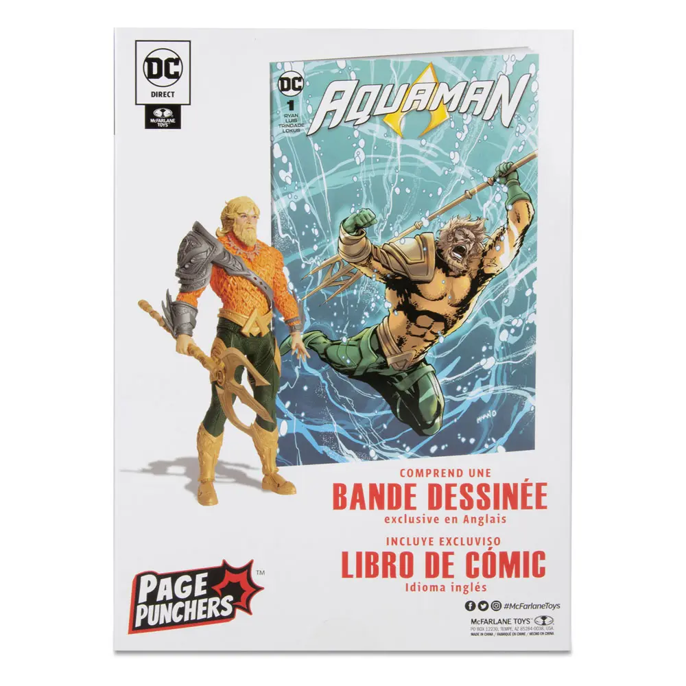 DC Direct Page Punchers akcijska figura Aquaman (Aquaman) 18 cm fotografija proizvoda