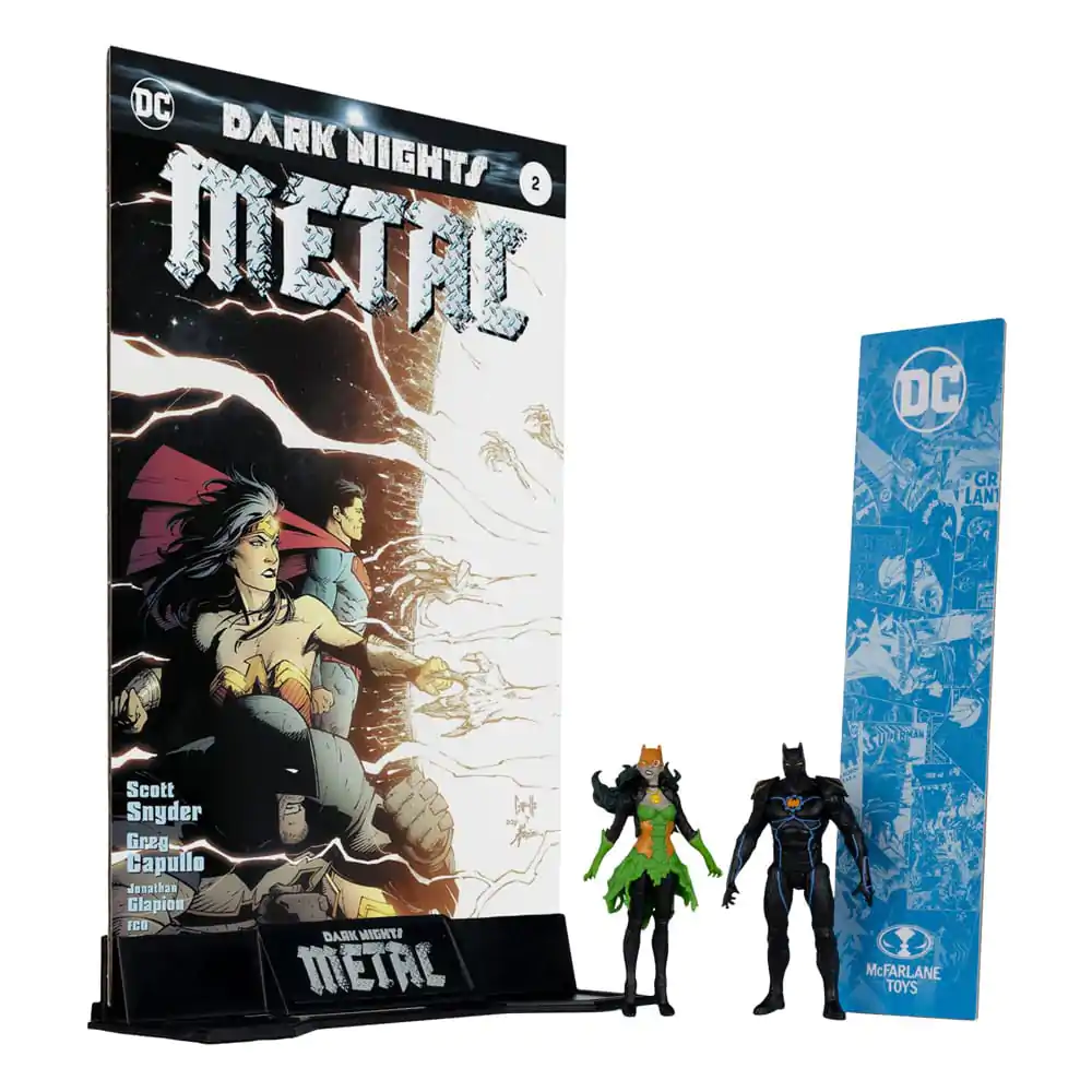 DC Direct Page Punchers akcijska figura 2-Pack Batman of Earth-44 & Batman of Earth-11 (Dark Nights: Metal) 8 cm fotografija proizvoda