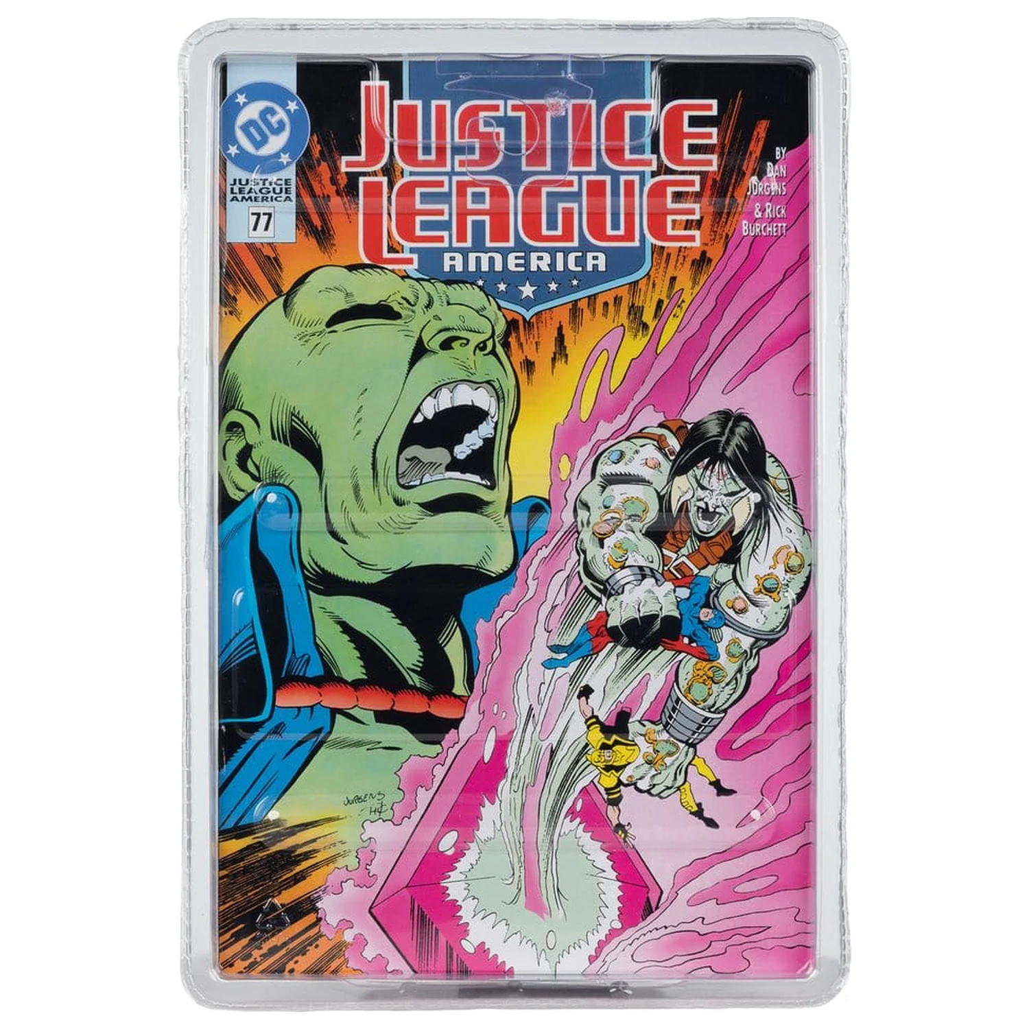 DC Direct Page Punchers akcijska figura Bloodwynd (Justice League #77) (Red Platinum Edition) 18 cm fotografija proizvoda