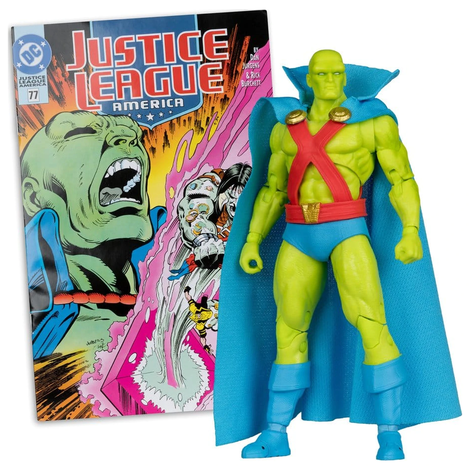 DC Direct Page Punchers akcijska figura Martian Manhunter (Justice League #77) 18 cm fotografija proizvoda