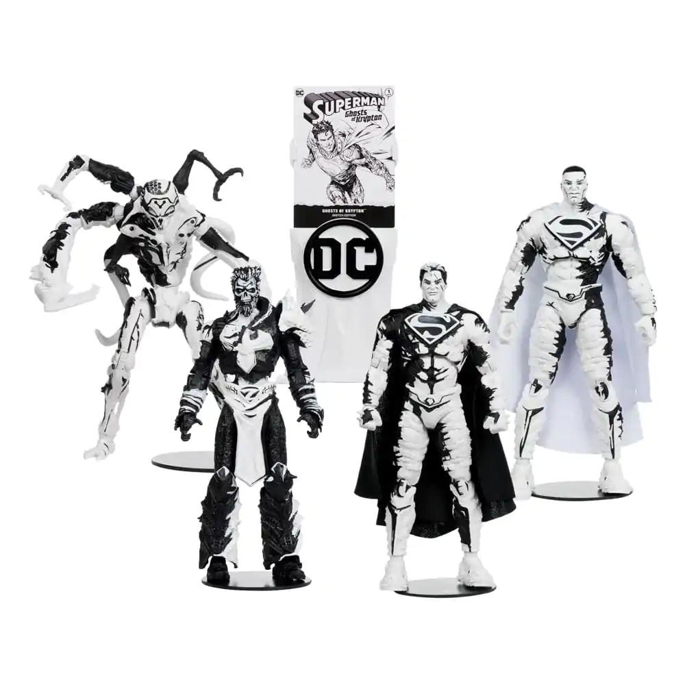 DC Direct Page Punchers akcijske figure i strip paket od 4 Superman Series (Sketch Edition) (Gold Label) 18 cm fotografija proizvoda