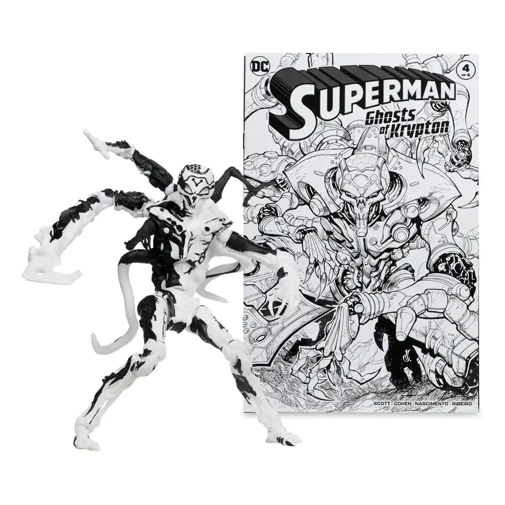 DC Direct Page Punchers akcijske figure i strip paket od 4 Superman Series (Sketch Edition) (Gold Label) 18 cm fotografija proizvoda