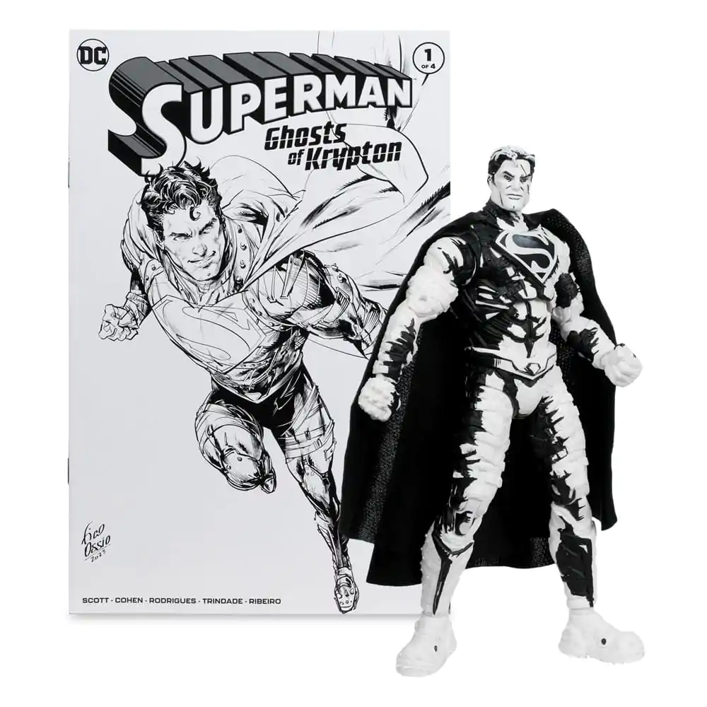 DC Direct Page Punchers akcijske figure i strip paket od 4 Superman Series (Sketch Edition) (Gold Label) 18 cm fotografija proizvoda