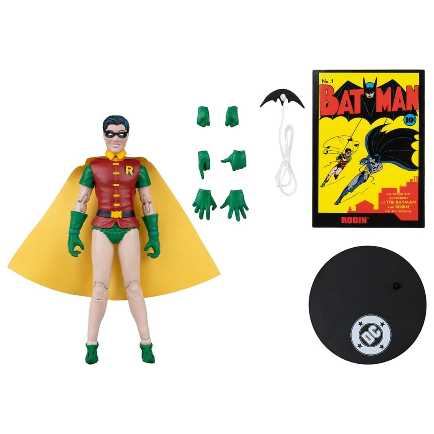 DC Direct Page Punchers akcijska figura Robin Dick Grayson (Batman #1) (Red Platinum Edition) 14 cm fotografija proizvoda