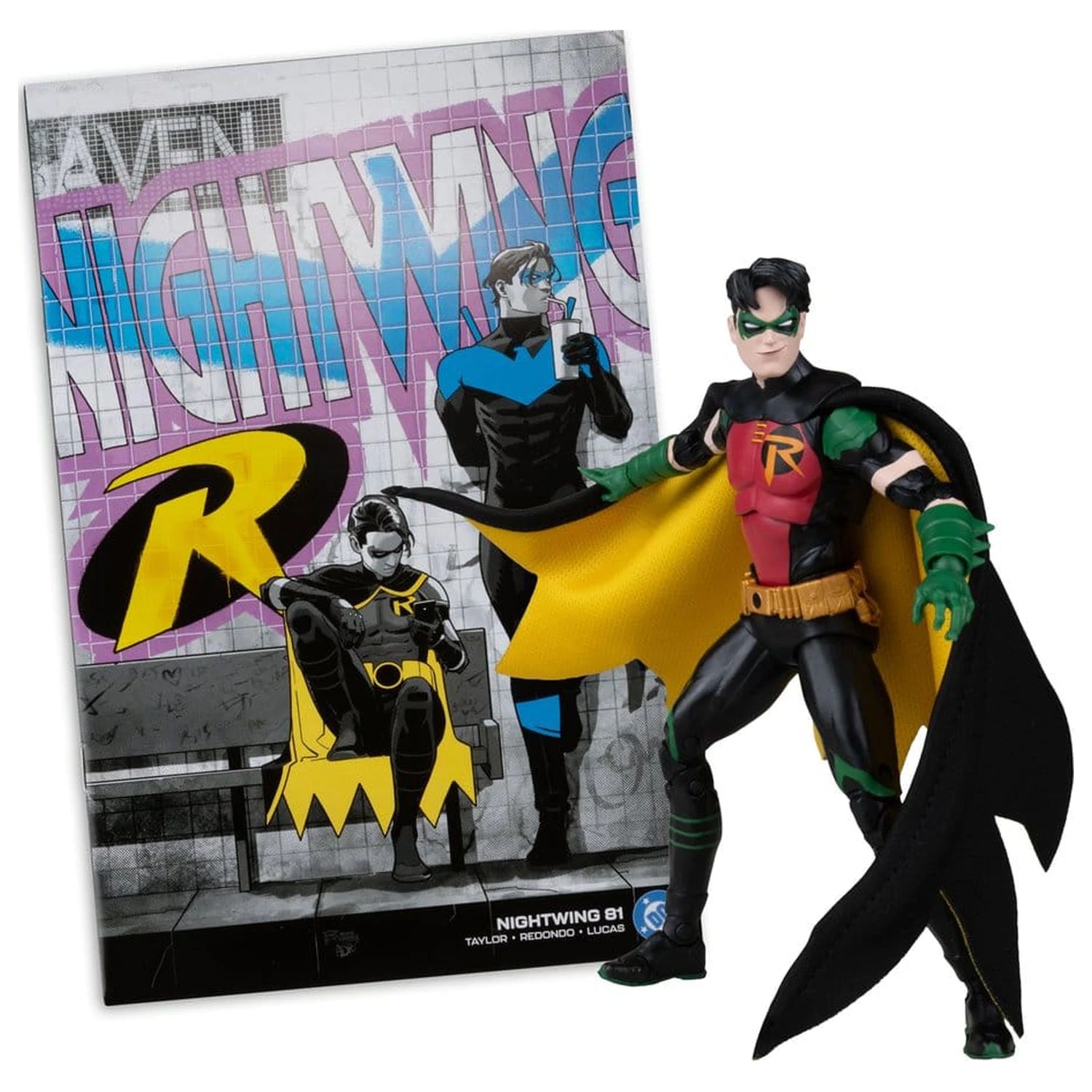 DC Direct Page Punchers akcijska figura Robin Tim Drake (Nightwing #81) (Red Platinum Edition) 18 cm fotografija proizvoda