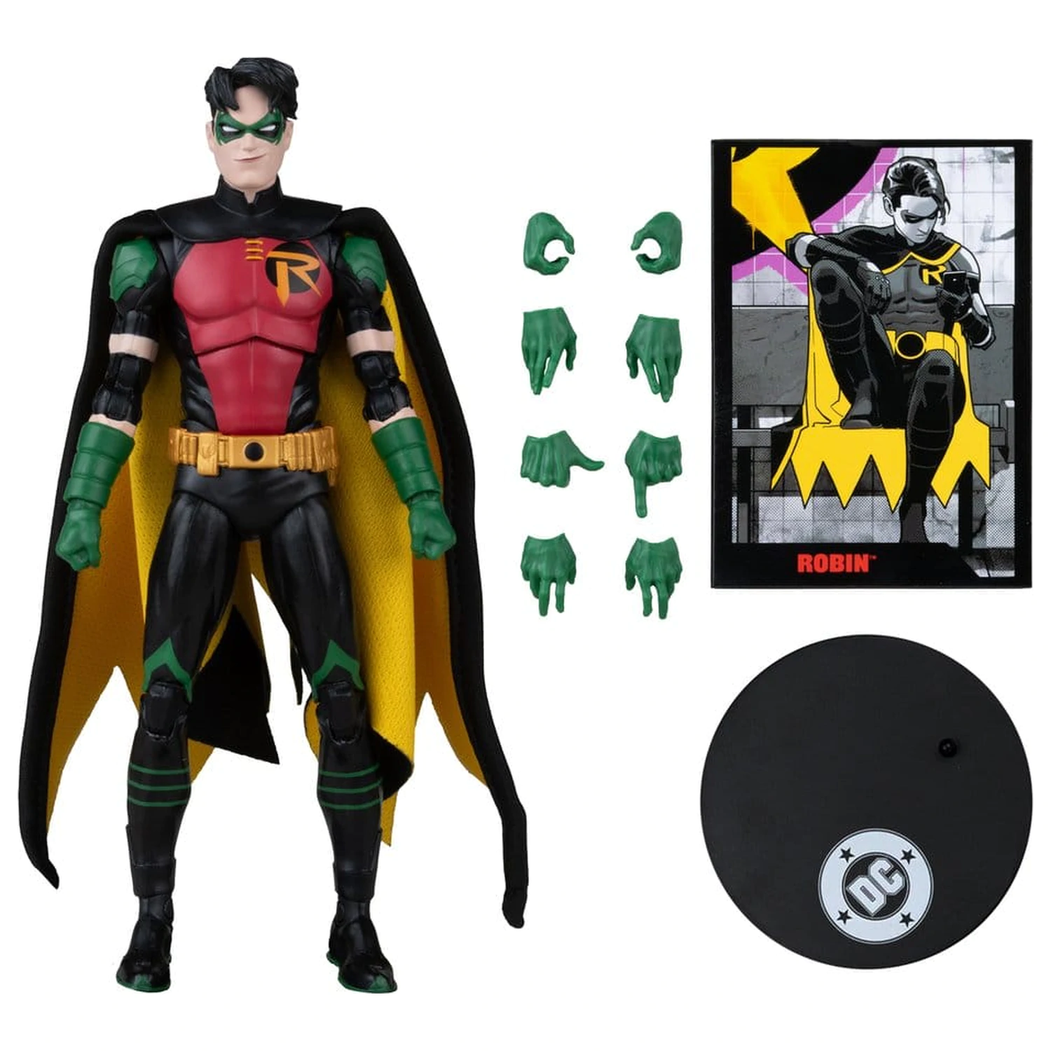 DC Direct Page Punchers akcijska figura Robin Tim Drake (Nightwing #81) (Red Platinum Edition) 18 cm fotografija proizvoda