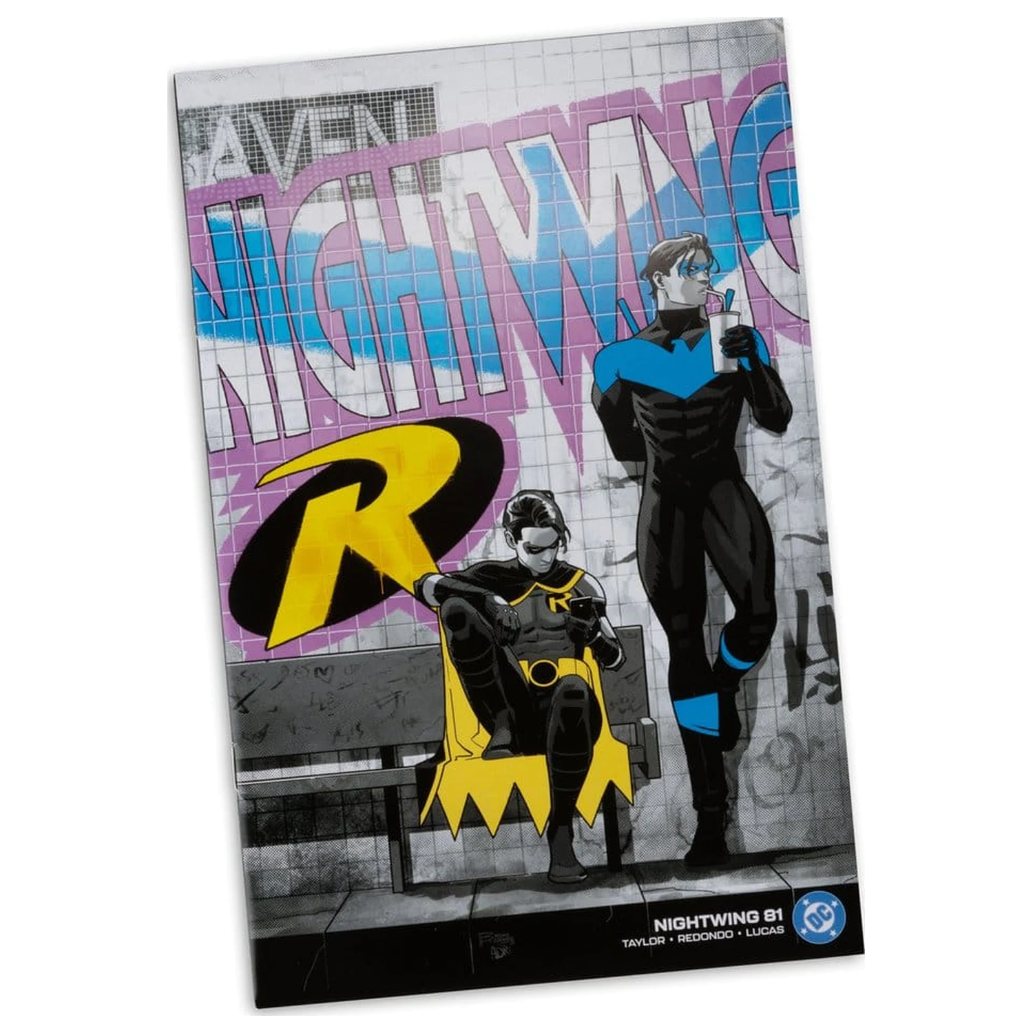 DC Direct Page Punchers akcijska figura Robin Tim Drake (Nightwing #81) (Red Platinum Edition) 18 cm fotografija proizvoda