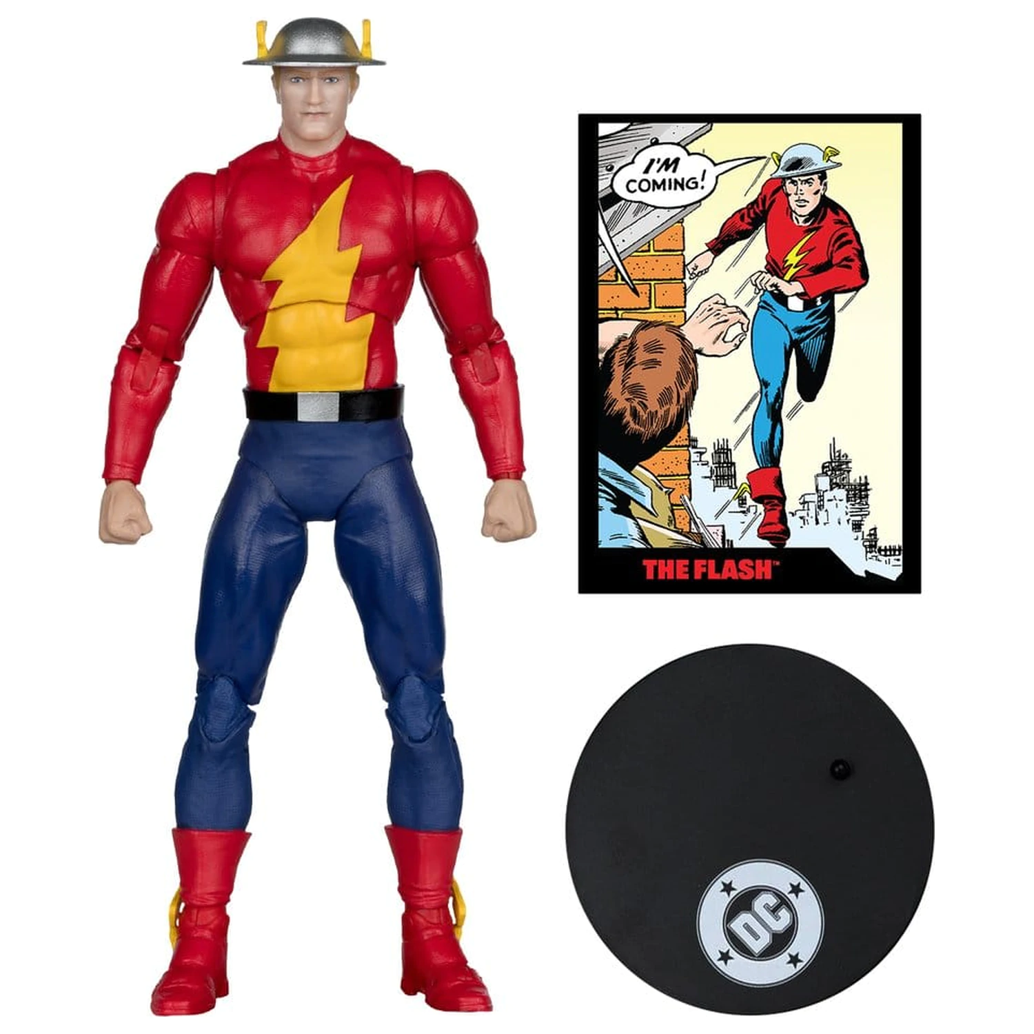 DC Direct Page Punchers akcijska figura The Flash Jay Garrick (The Flash #123) (Red Platinum Edition) 18 cm fotografija proizvoda
