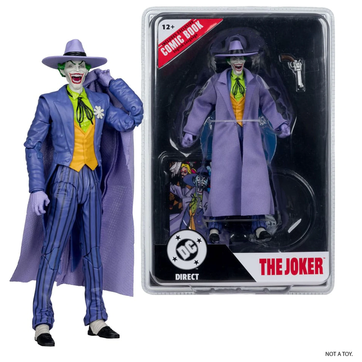 DC Direct Page Punchers akcijska figura The Joker (Crisis on Infinite Earths) 18 cm fotografija proizvoda