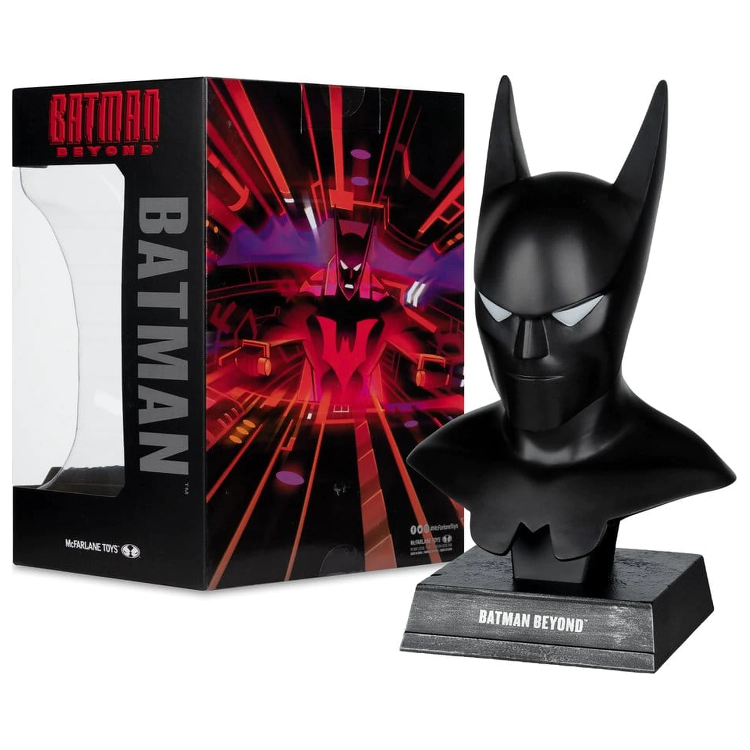 DC Direct Prop replika 1/3 Batman Cowl (Batman Beyond Animated) 18 cm fotografija proizvoda