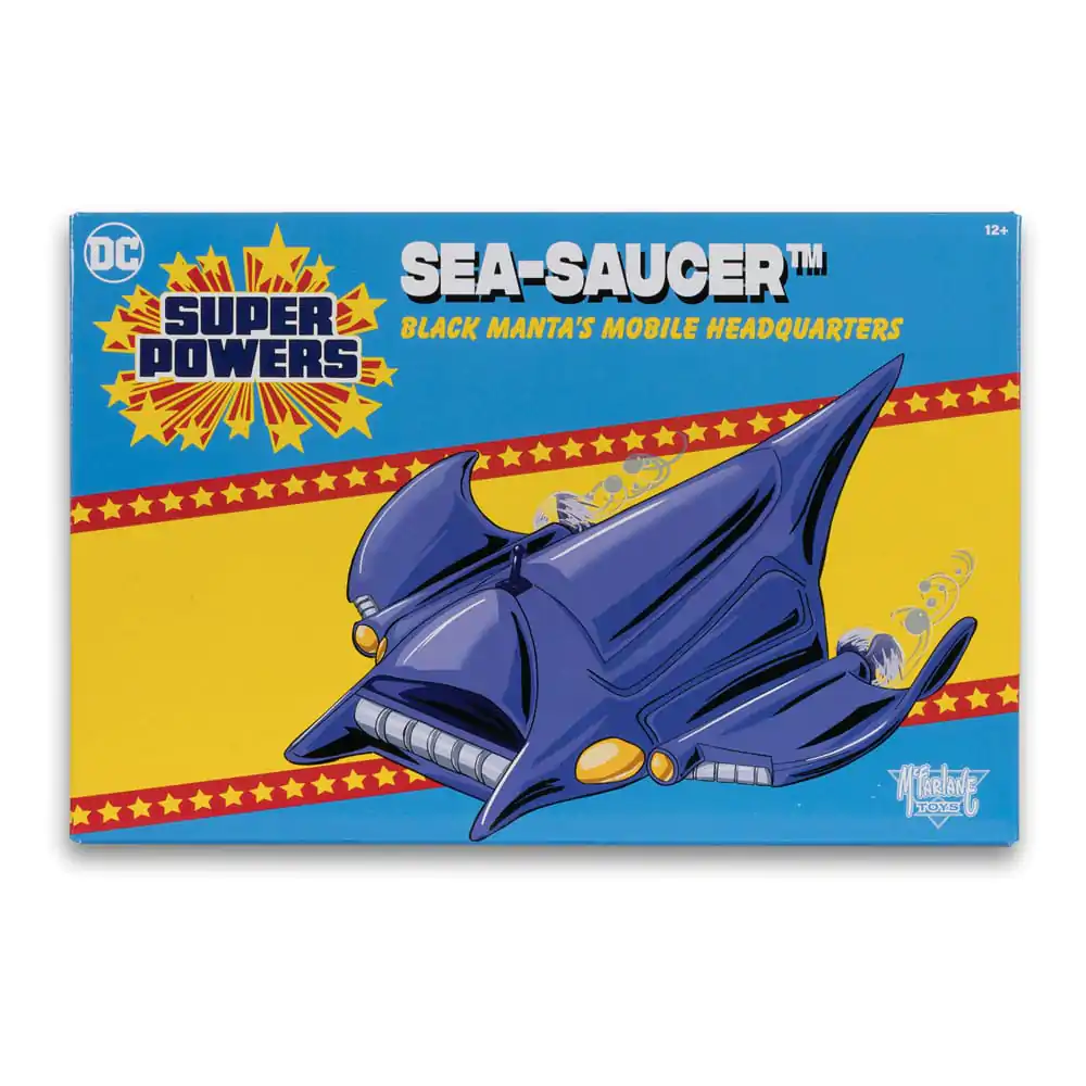 DC Direct Super Powers Vehicles Black Manta morski tanjur 10 cm fotografija proizvoda