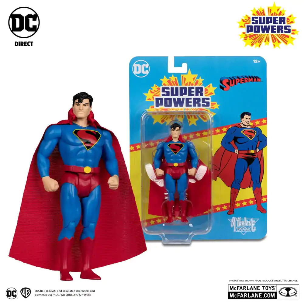 DC Direct Super Powers akcijska figura Superman (Fleischer Variant) 13 cm fotografija proizvoda