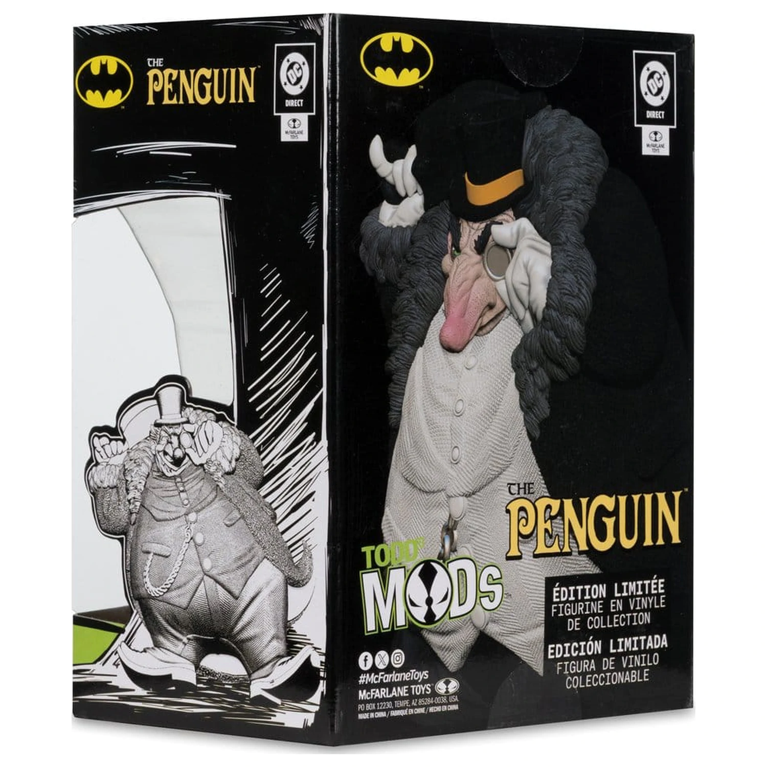 DC Direct Todd's Mods vinilna figura The Penguin 9 cm (Limited Edition) fotografija proizvoda