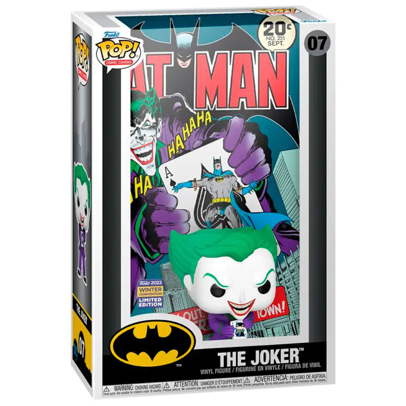 DC POP! Comic Cover Vinyl Figura Joker- Back in Town fotografija proizvoda