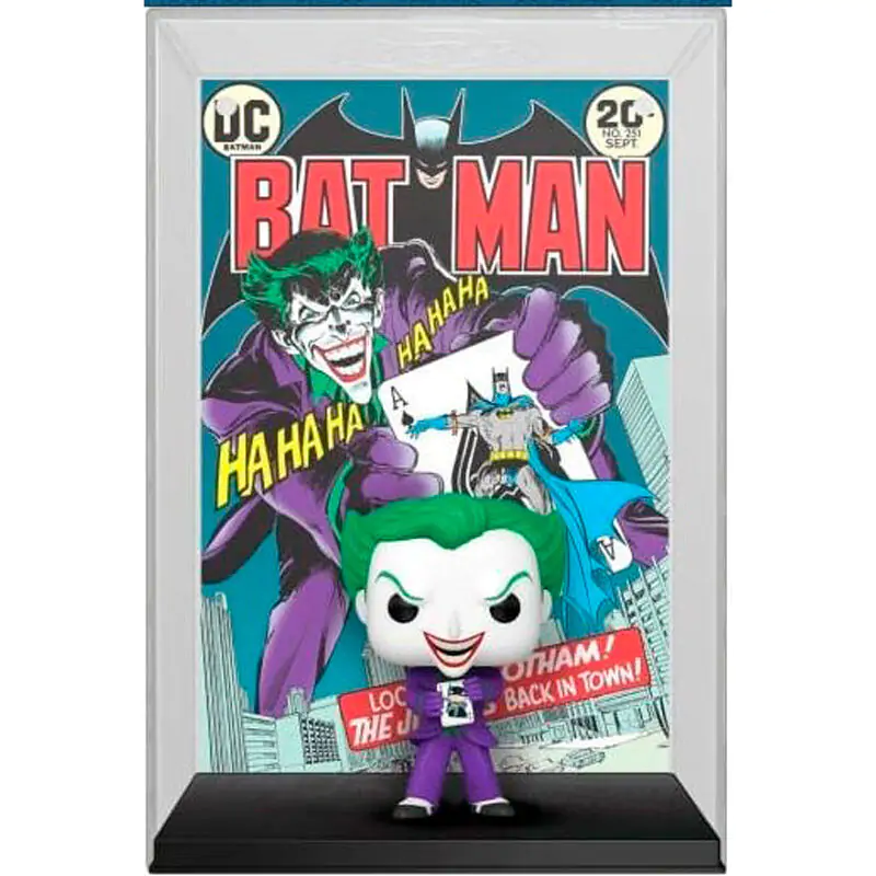 DC POP! Comic Cover Vinyl Figura Joker- Back in Town fotografija proizvoda