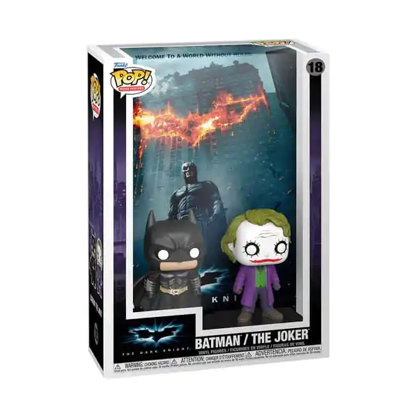 DC POP! Filmski poster i figura The Dark Knight 9 cm fotografija proizvoda