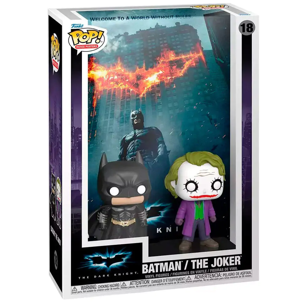 DC POP! Filmski poster i figura The Dark Knight fotografija proizvoda
