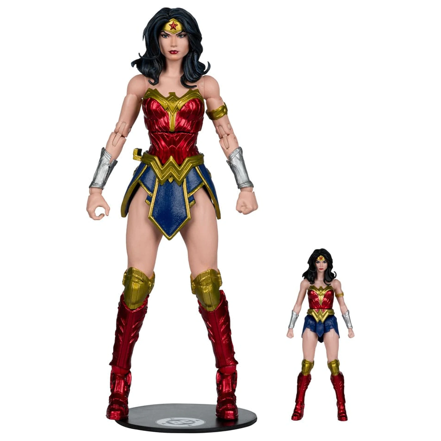 DC Justice League Monsterverse DC Multiverse akcijske figure pakiranje od 2 Wonder Woman Vs. Atomic Blast Godzilla 18 cm fotografija proizvoda