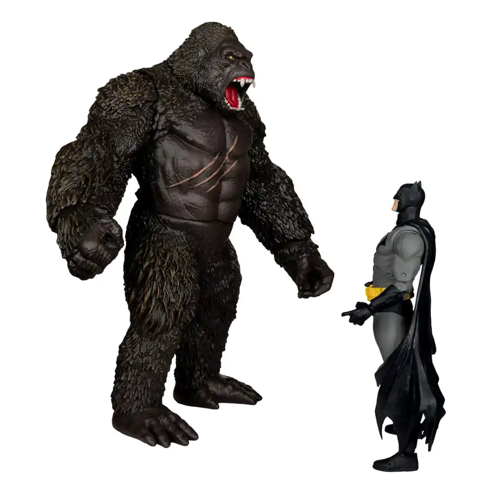 DC Justice League Monsterverse DC Multiverse akcijske figure 2-Pack Batman & Kong 29 cm fotografija proizvoda