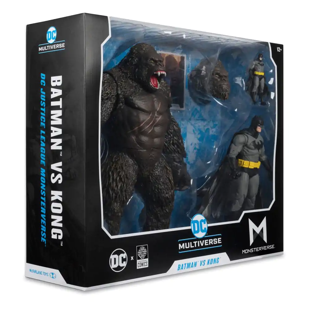 DC Justice League Monsterverse DC Multiverse akcijske figure 2-Pack Batman & Kong 29 cm fotografija proizvoda