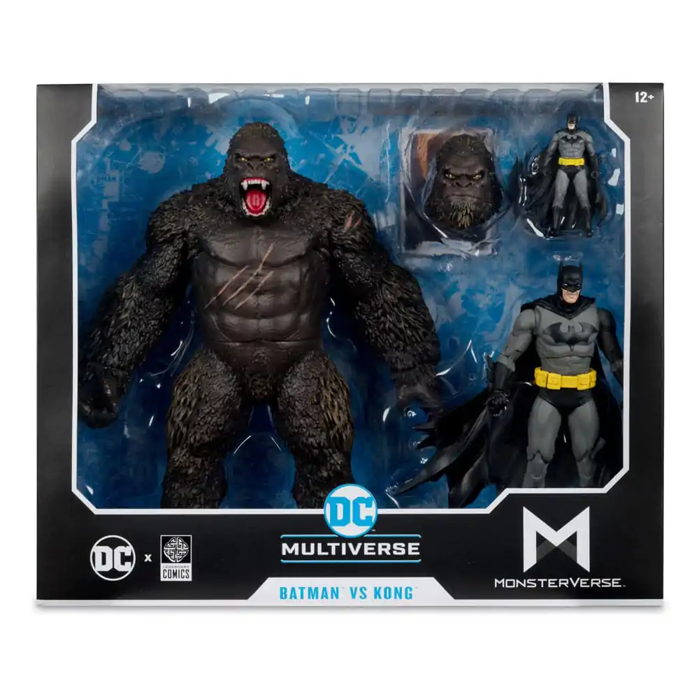 DC Justice League Monsterverse DC Multiverse akcijske figure 2-Pack Batman & Kong 29 cm fotografija proizvoda