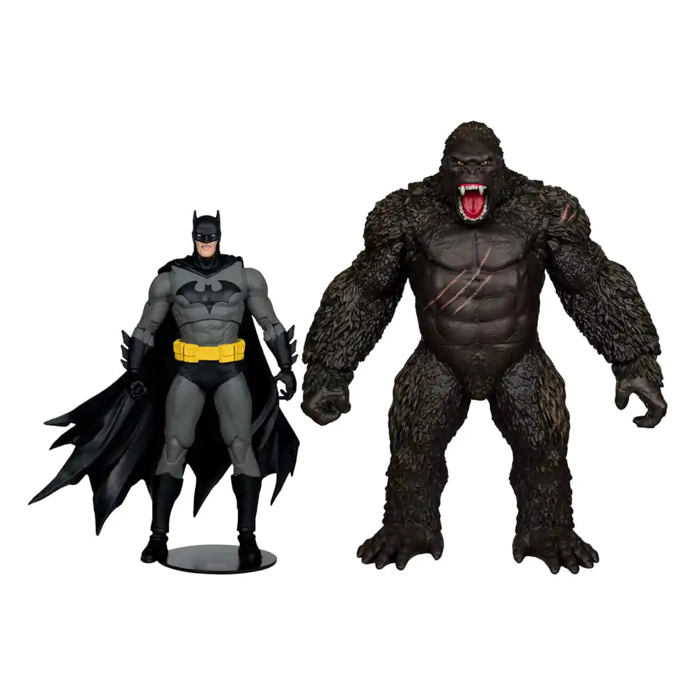 DC Justice League Monsterverse DC Multiverse akcijske figure 2-Pack Batman & Kong 29 cm fotografija proizvoda