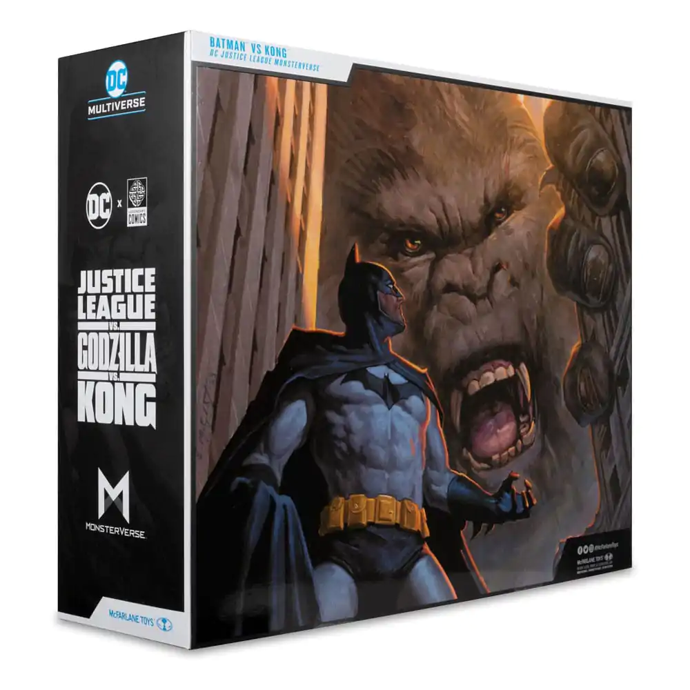 DC Justice League Monsterverse DC Multiverse akcijske figure 2-Pack Batman & Kong 29 cm fotografija proizvoda