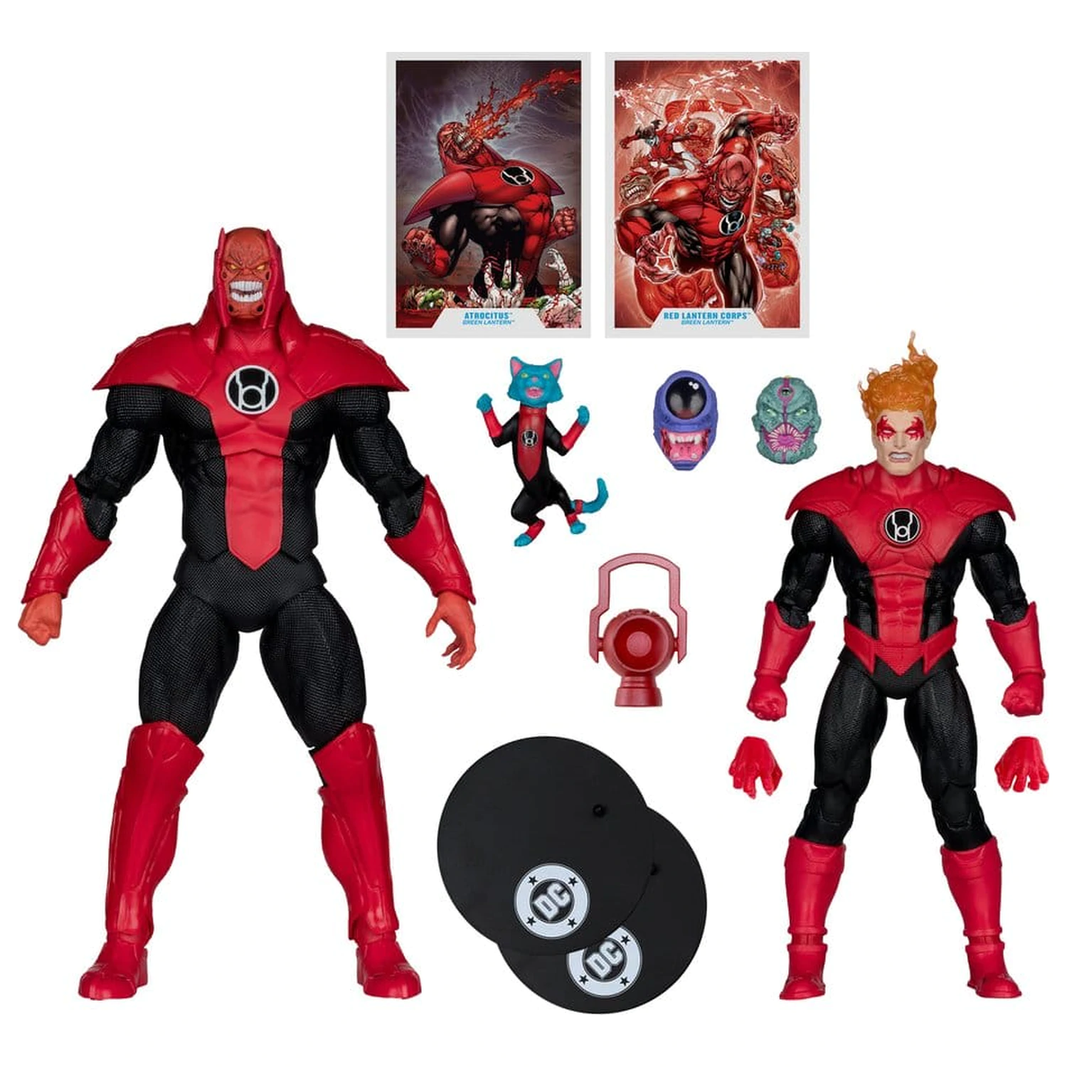 DC Multiverse Akcijske figure 2-paket Atrocitus i Red Lantern Corps (Green Lantern) 18 cm fotografija proizvoda