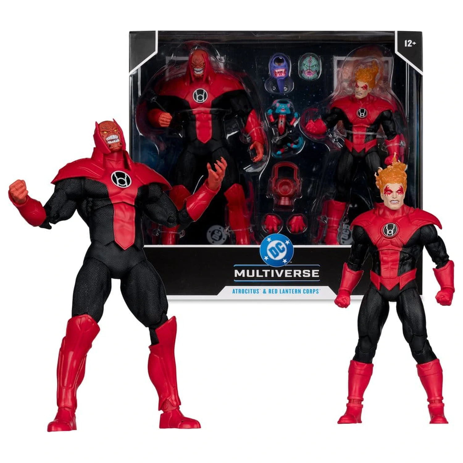 DC Multiverse Akcijske figure 2-paket Atrocitus i Red Lantern Corps (Green Lantern) 18 cm fotografija proizvoda