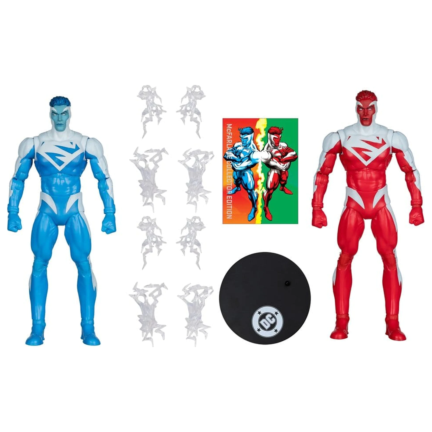 DC Multiverse Akcijske figure 2-pakiranje Superman Blue vs. Superman Red (Gold Label) 18 cm fotografija proizvoda