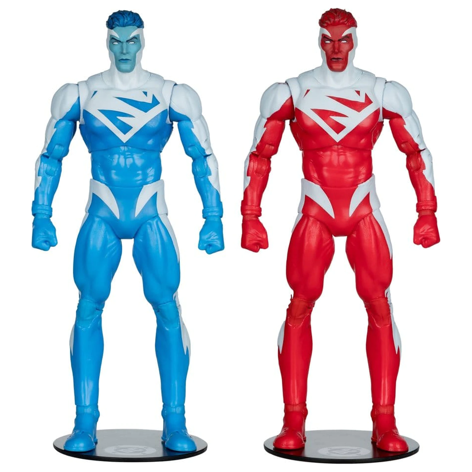 DC Multiverse Akcijske figure 2-pakiranje Superman Blue vs. Superman Red (Gold Label) 18 cm fotografija proizvoda