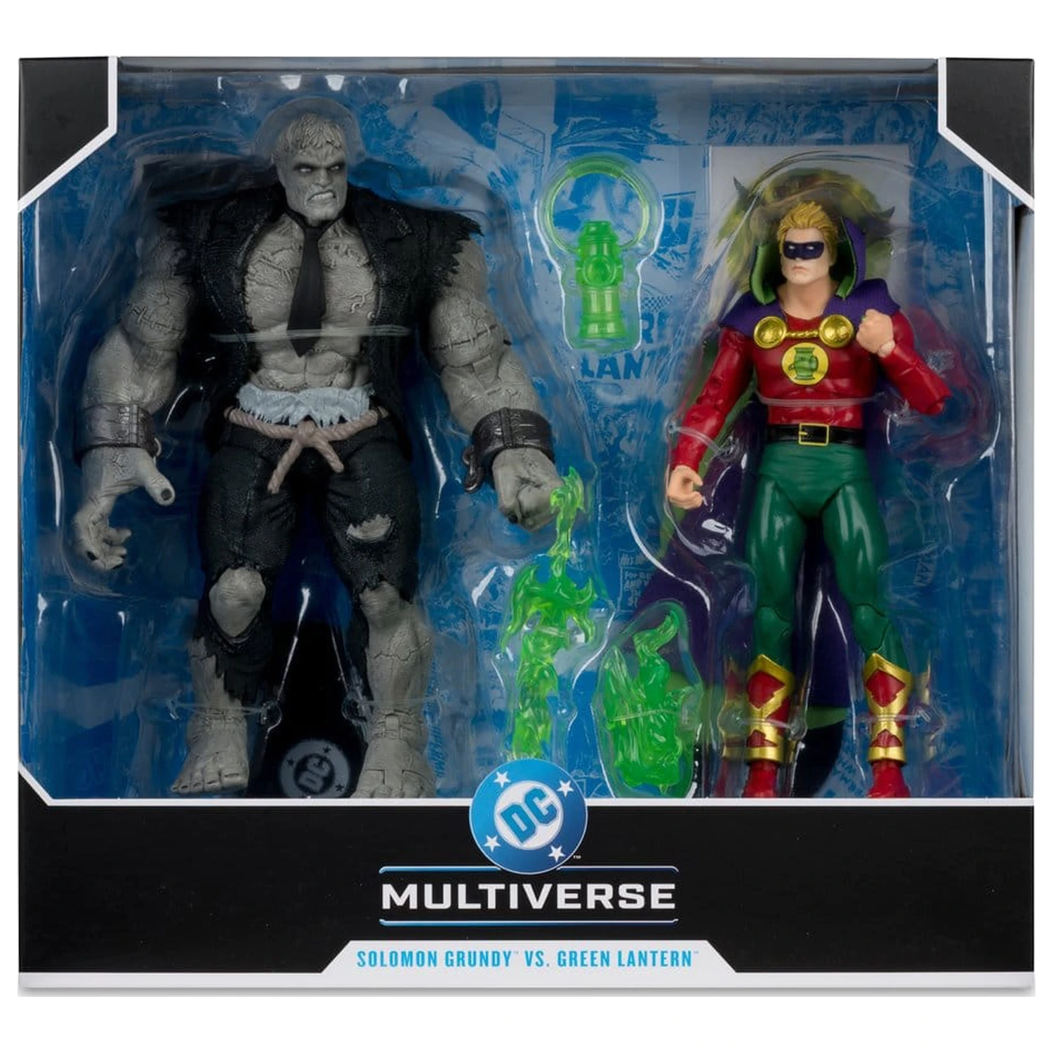 DC Multiverse akcijske figure u pakiranju od 2 komada Solomon Grundy vs Green Lantern fotografija proizvoda