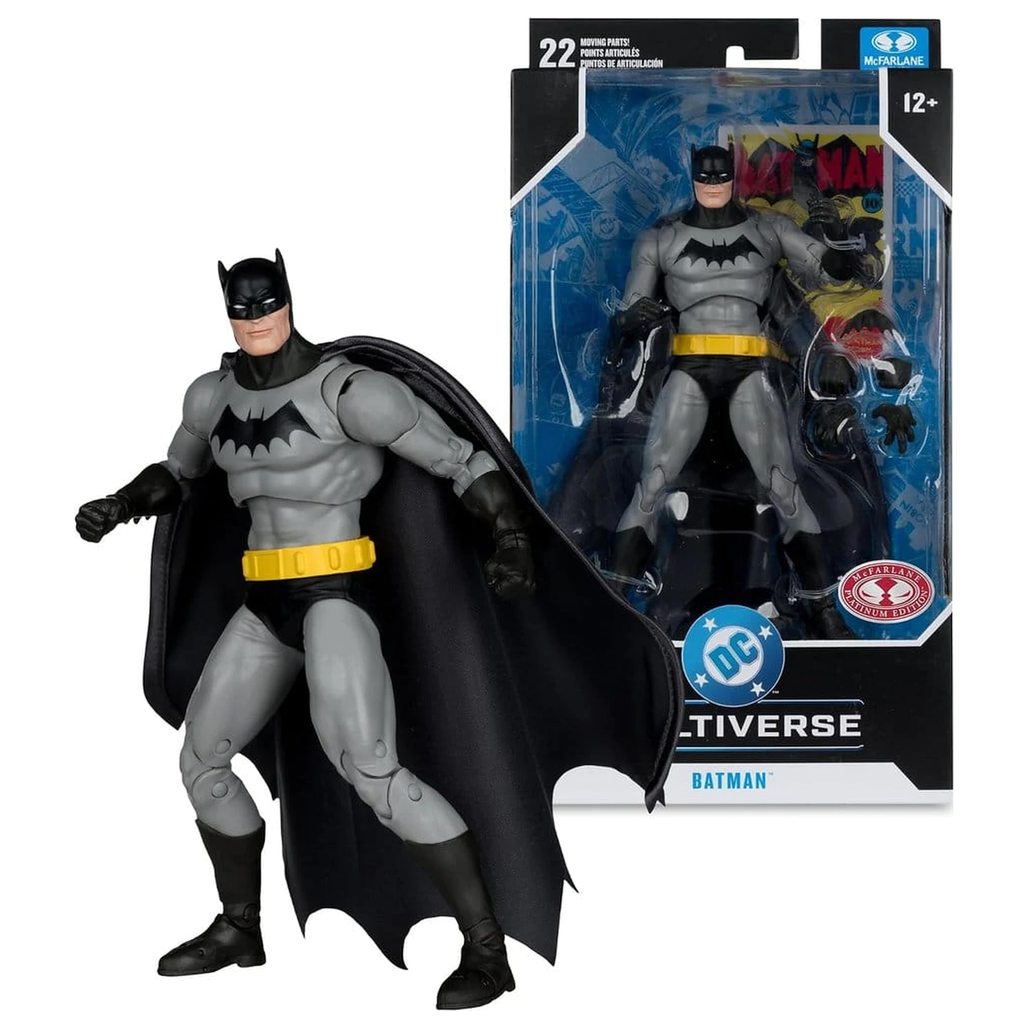 DC Multiverse akcijska figura Batman (Batman #1) 18 cm (Platinum Edition) fotografija proizvoda