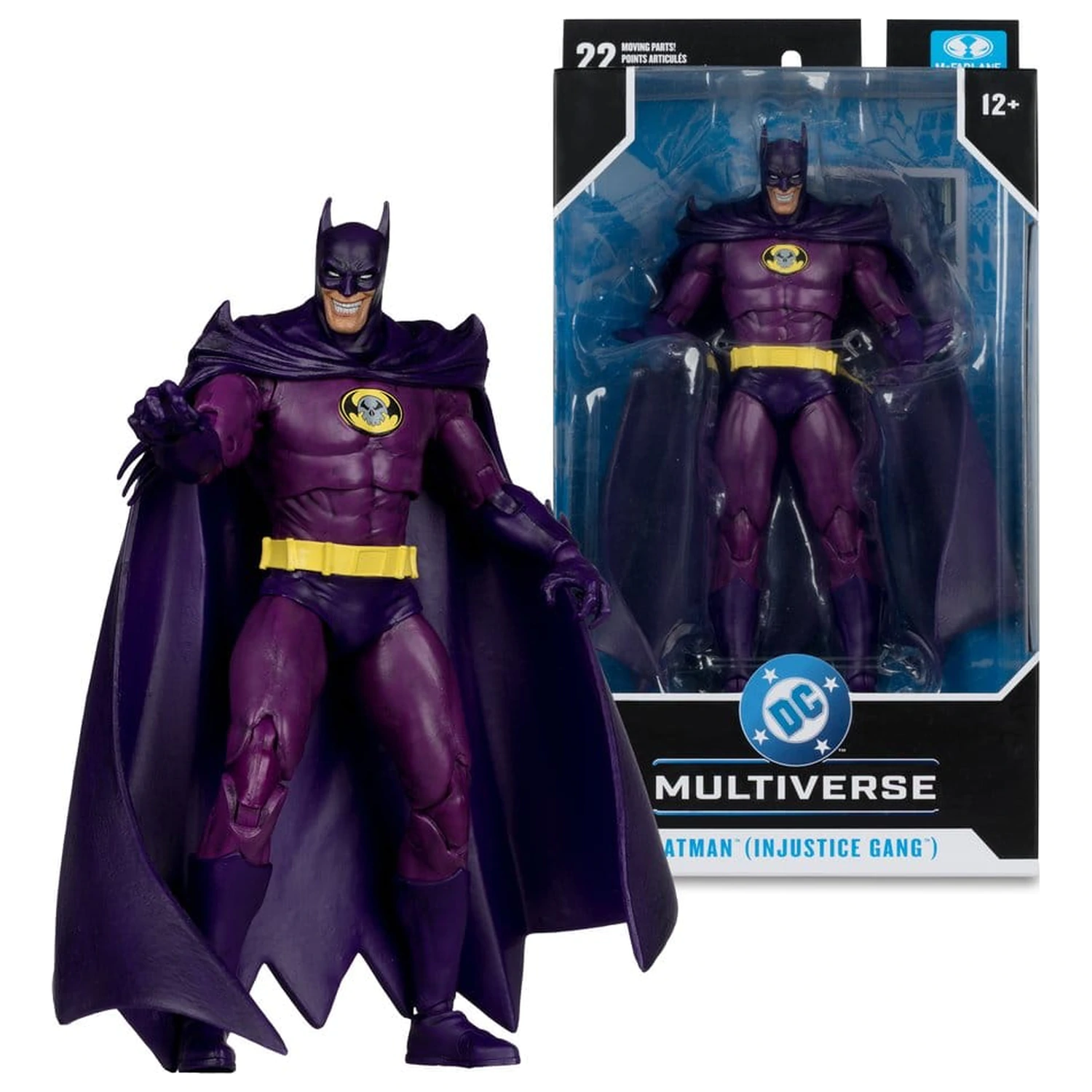 DC Multiverse Akcijska figura Batman (Injustice Gang) (JLA: Rock of Ages) (Red Platinum Edtion) 18 cm fotografija proizvoda