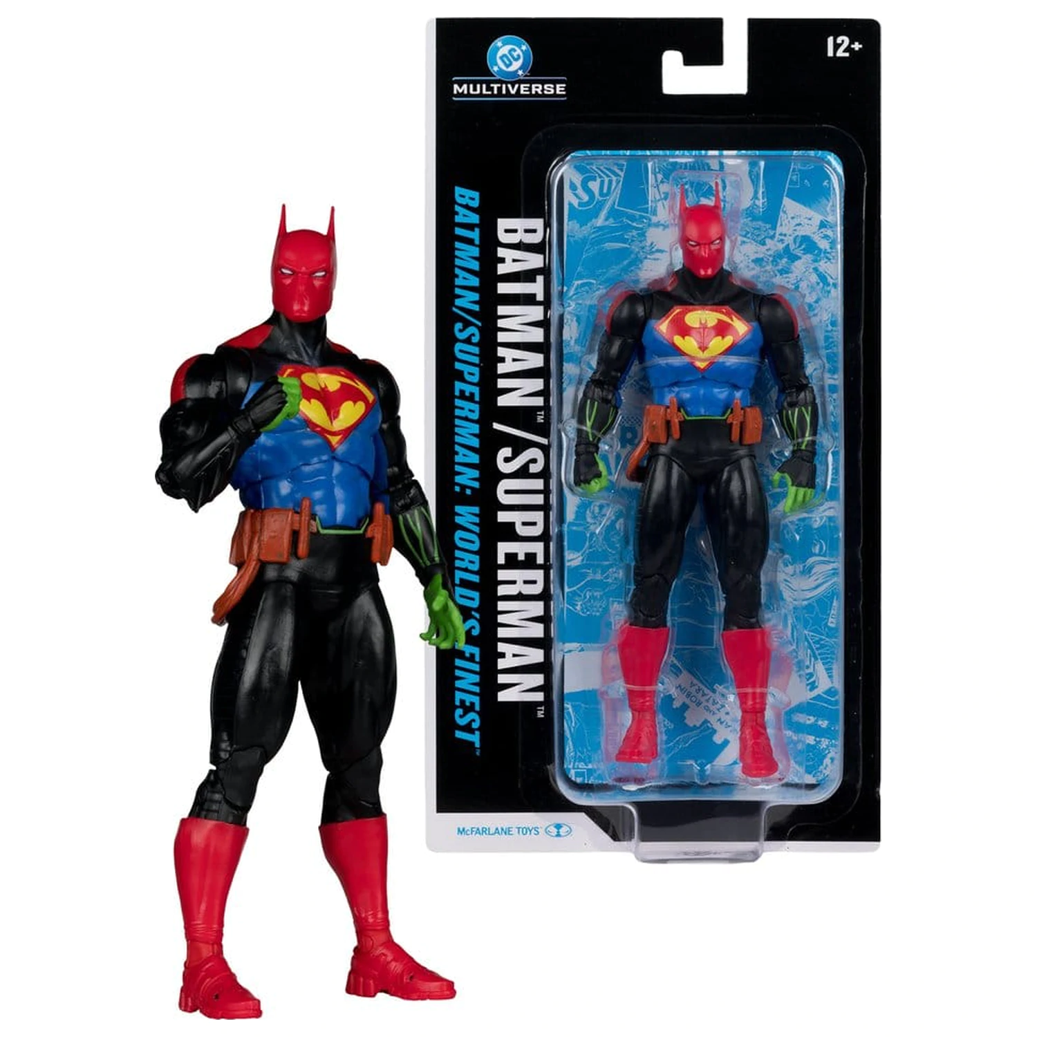 DC Multiverse akcijska figura Batman (Superman World's Finest) 18 cm fotografija proizvoda