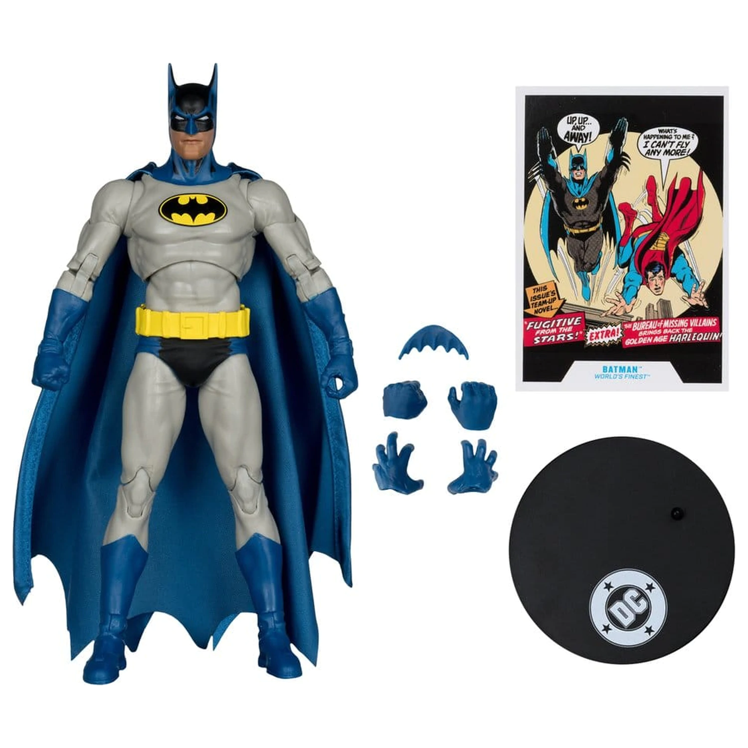 DC Multiverse Akcijska figura Batman (World's Finest) 19 cm fotografija proizvoda