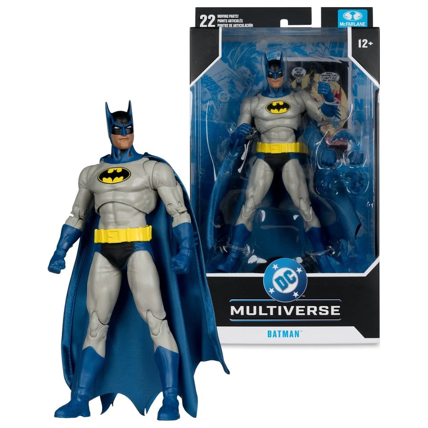 DC Multiverse Akcijska figura Batman (World's Finest) 19 cm fotografija proizvoda