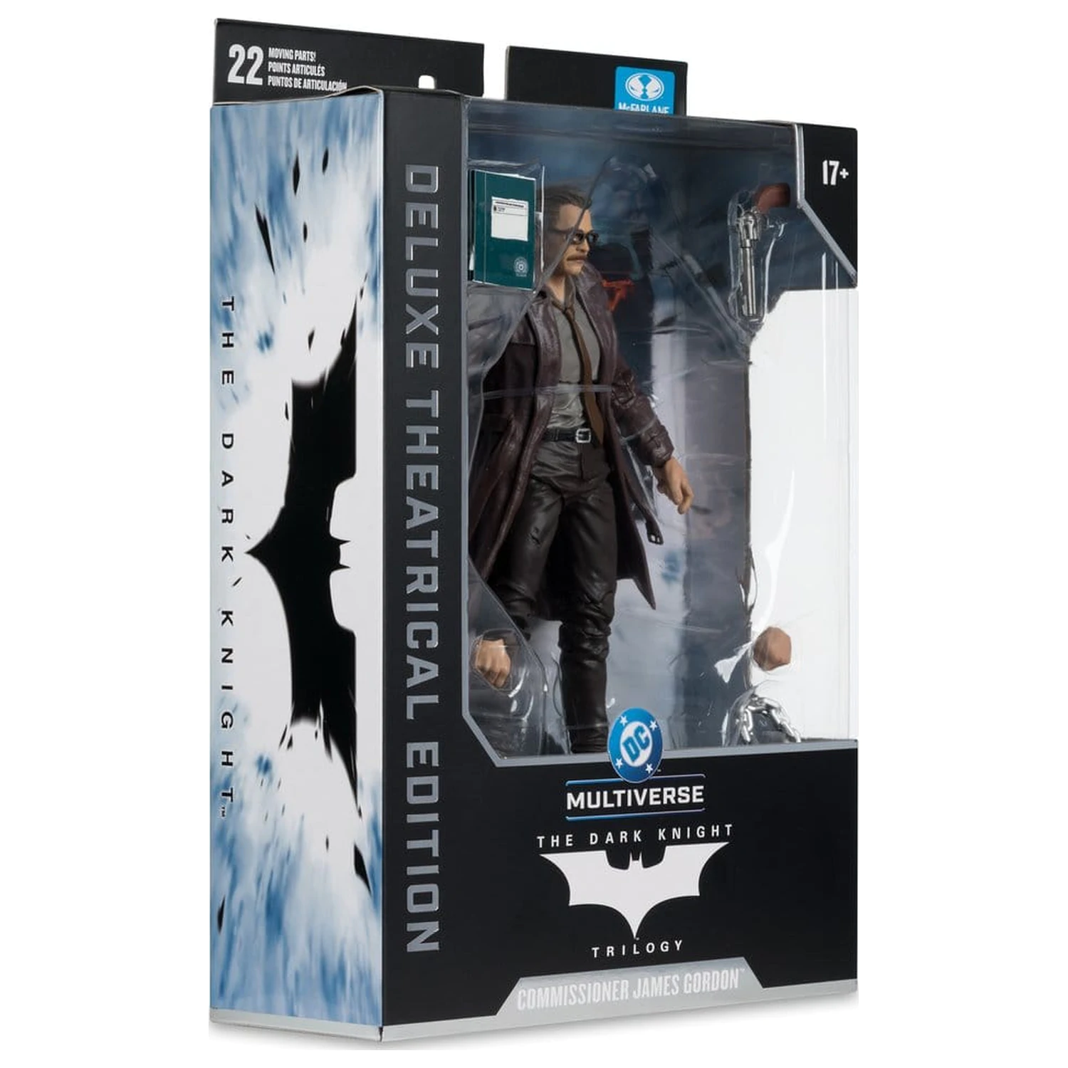 DC Multiverse akcijska figura Commissioner James Gordon (The Dark Knight Trilogy) Deluxe Theatrical Edition 18 cm fotografija proizvoda