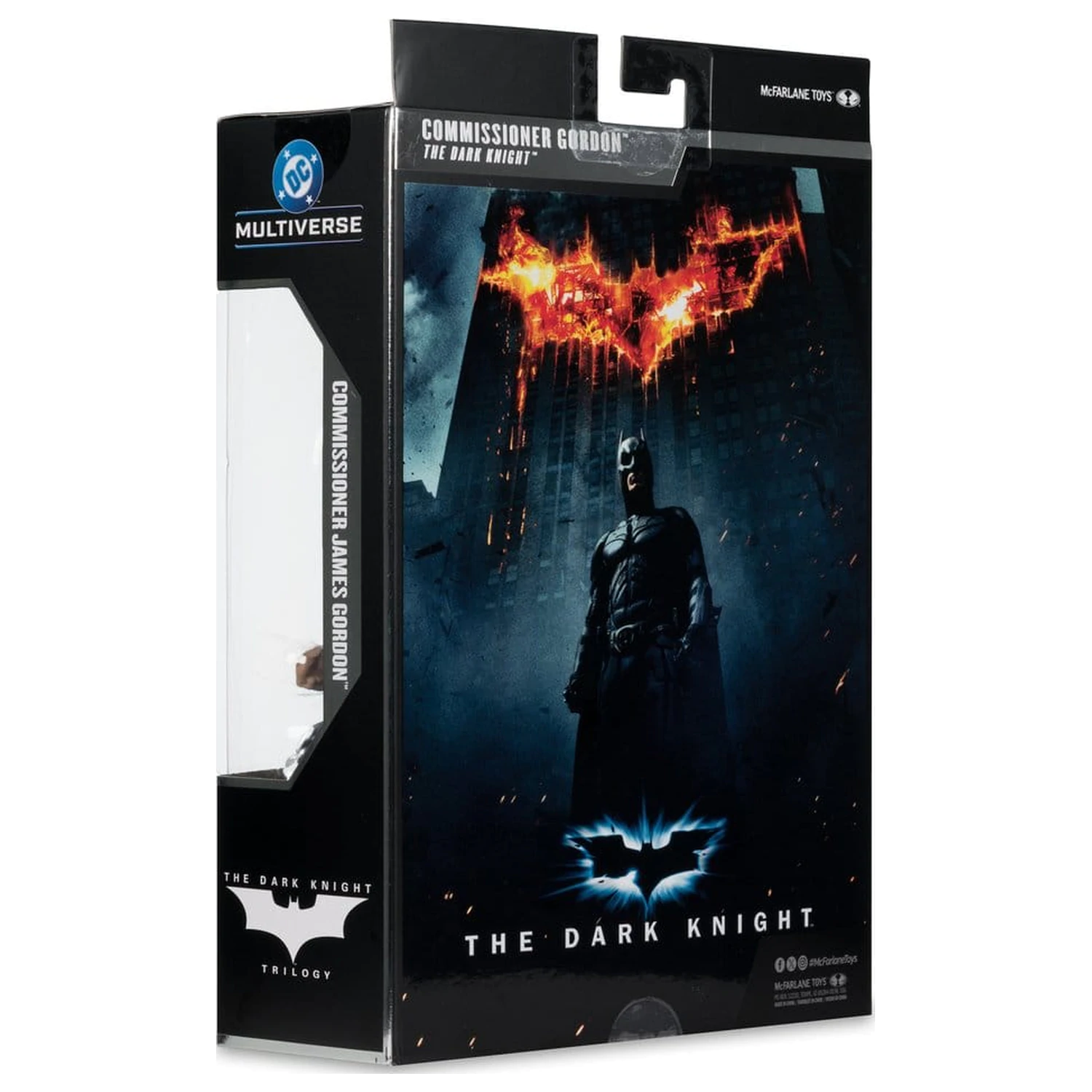 DC Multiverse akcijska figura Commissioner James Gordon (The Dark Knight Trilogy) Deluxe Theatrical Edition 18 cm fotografija proizvoda