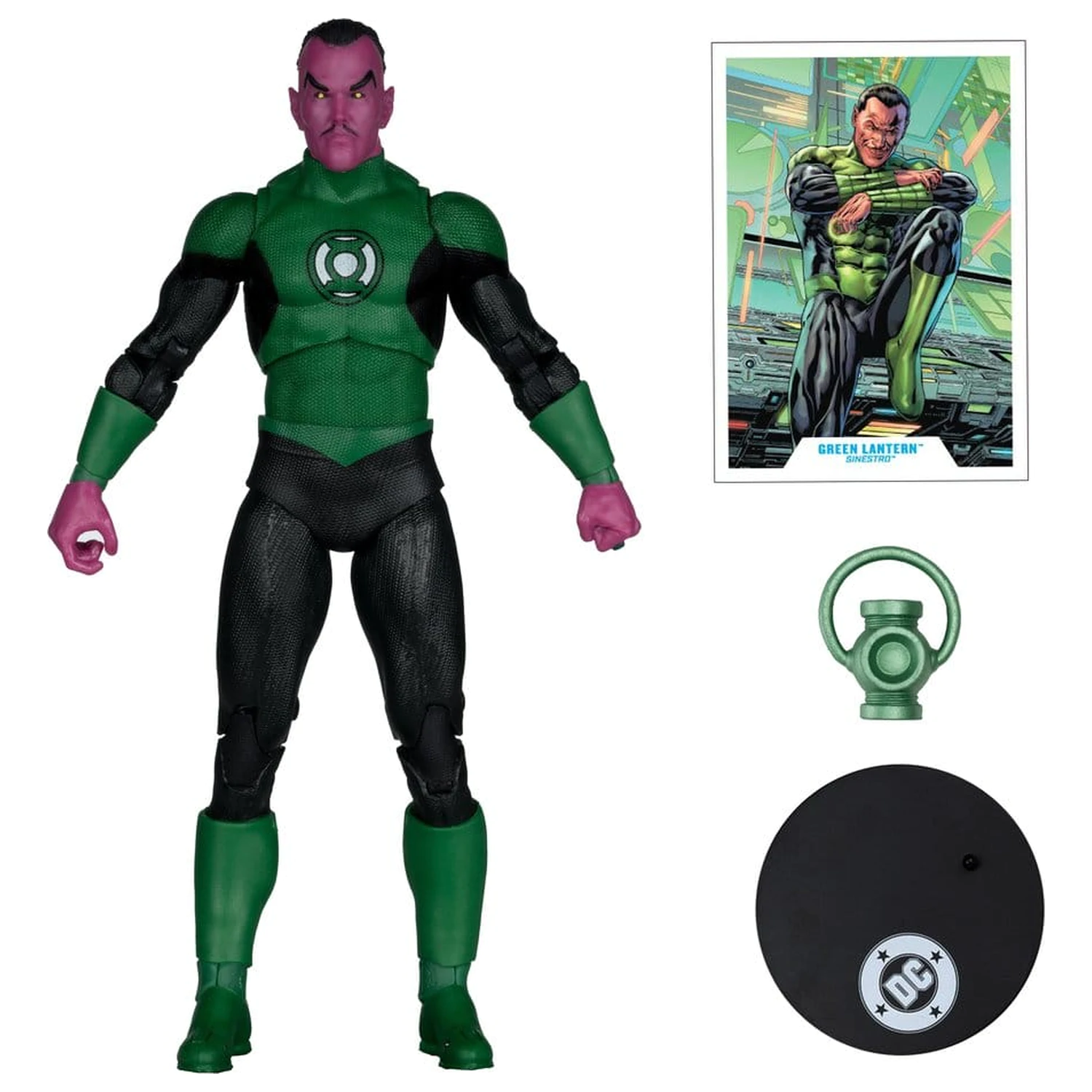 DC Multiverse figura Green Lantern Sinestro (Green Lantern Corps 1) 18 cm fotografija proizvoda