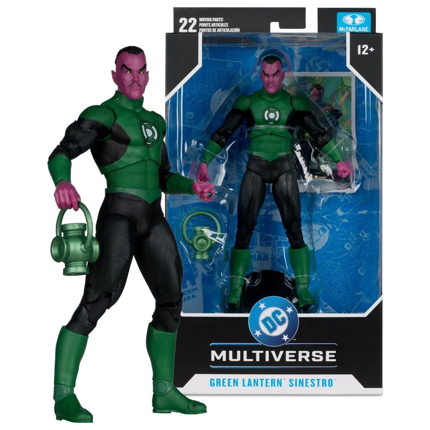 DC Multiverse figura Green Lantern Sinestro (Green Lantern Corps 1) 18 cm fotografija proizvoda