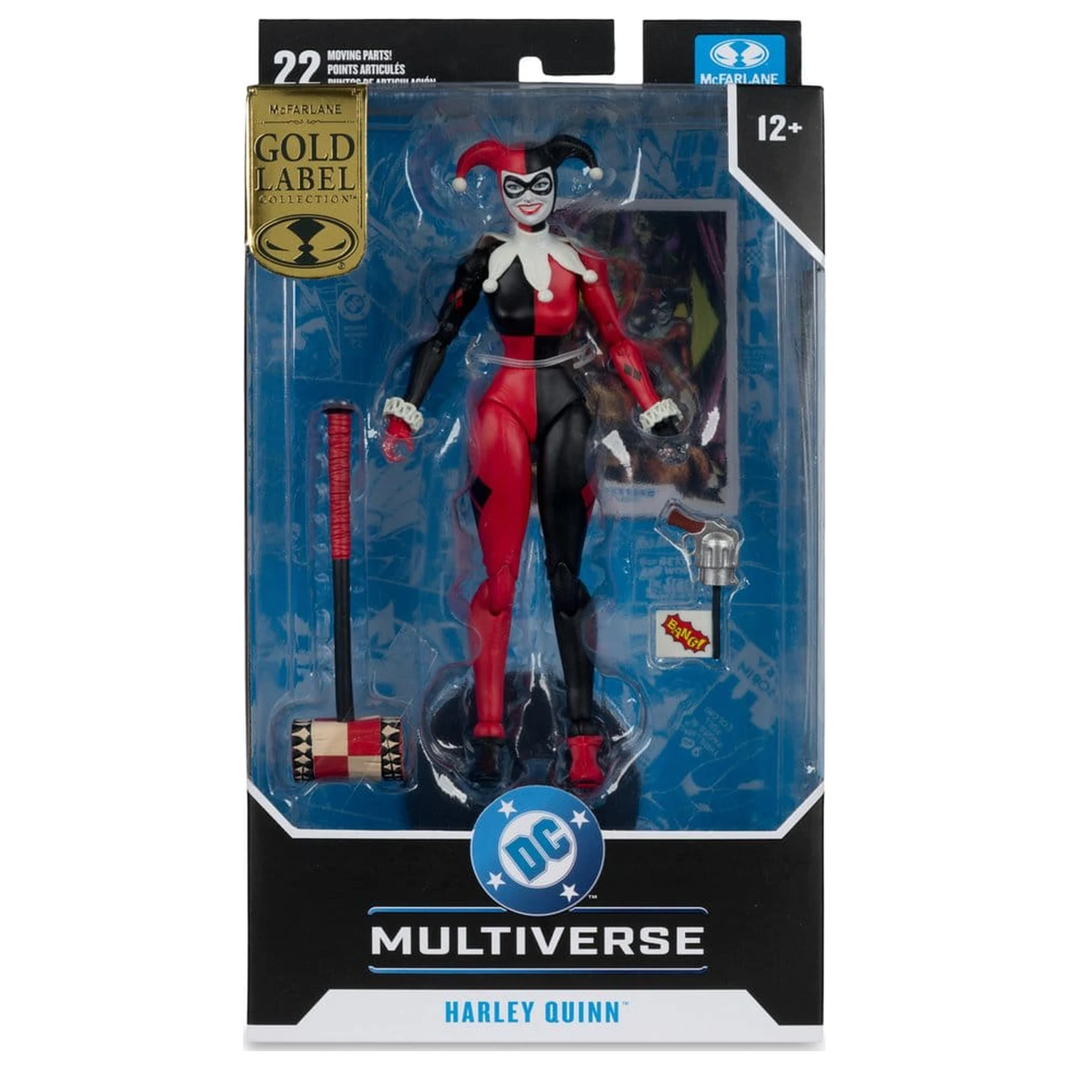 DC Multiverse Akcijska figura Harley Quinn (DC Classic) (Gold Label) 18 cm fotografija proizvoda