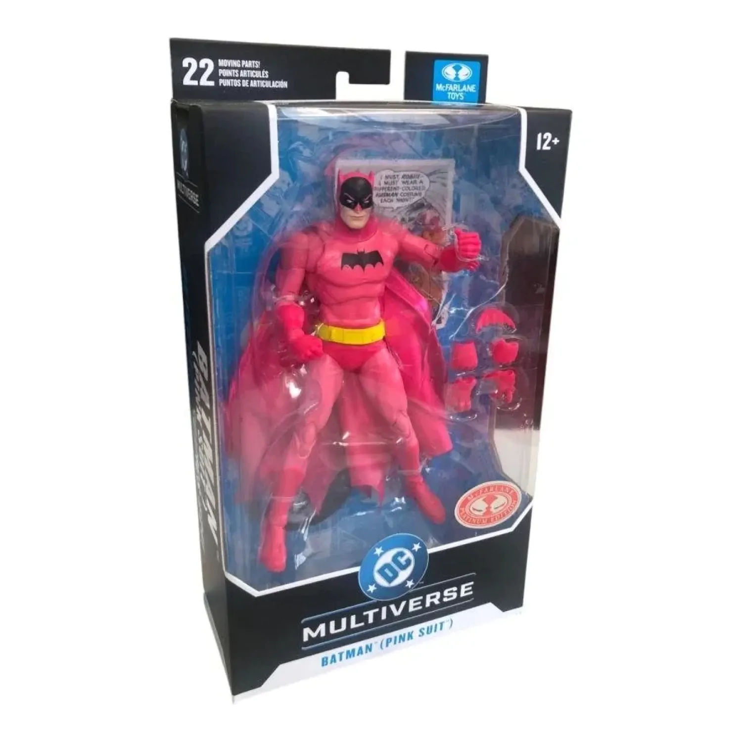 DC Multiverse Akcijska figura Pink Batman (CHASE) 18 cm fotografija proizvoda